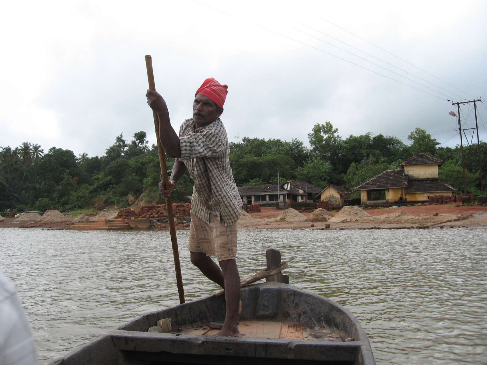 Man in boat